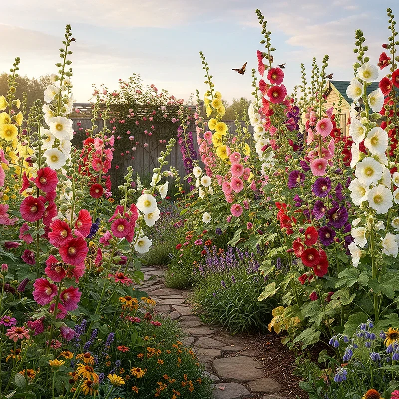 Hollyhock Garden Ideas