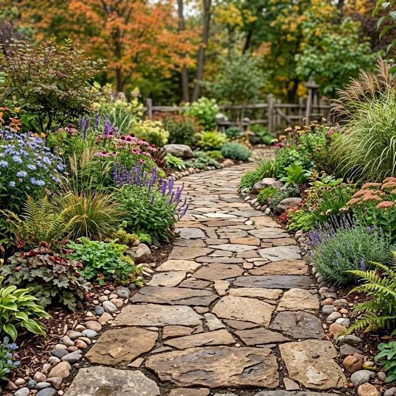 Flagstone Garden Ideas