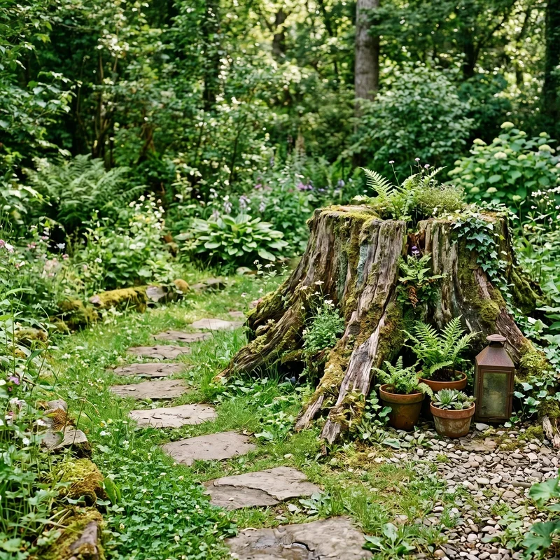 Old Tree Stump Ideas