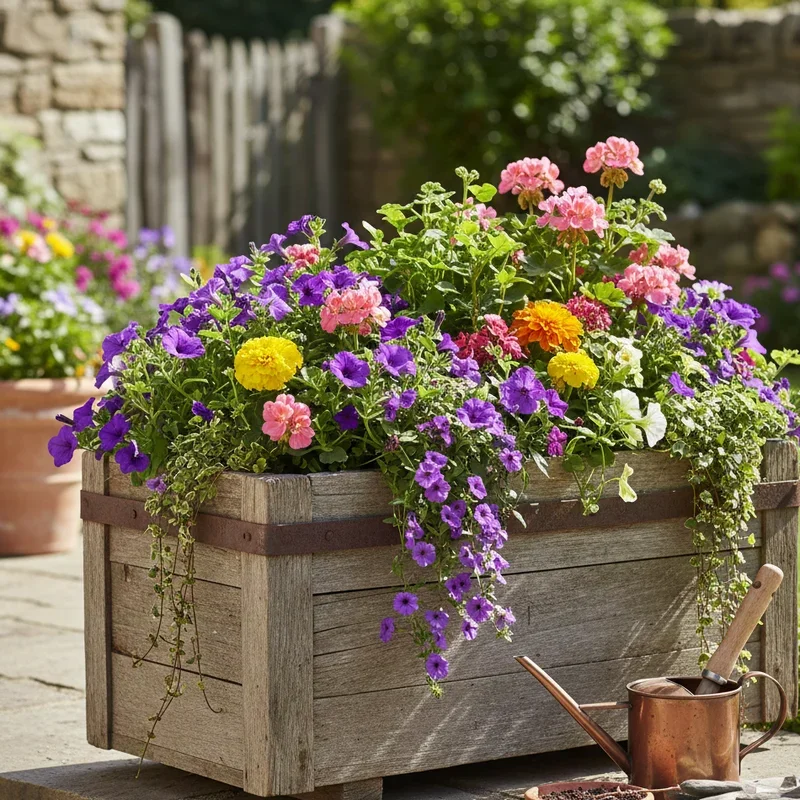 Wooden Flower Box Ideas