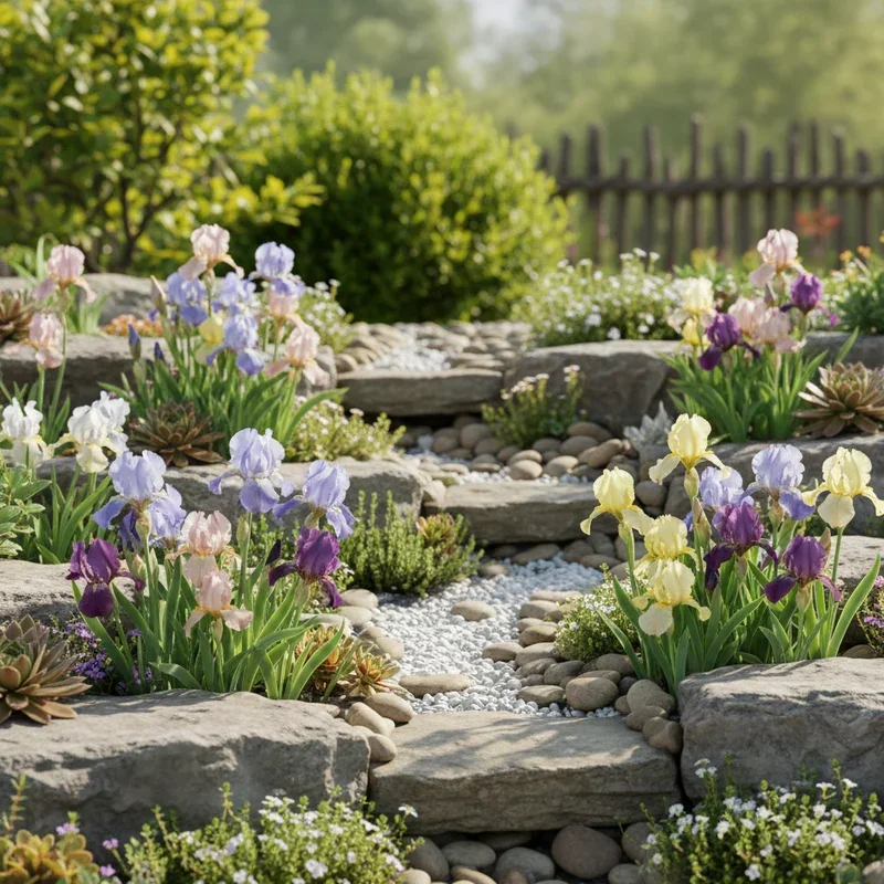 Iris Garden Ideas