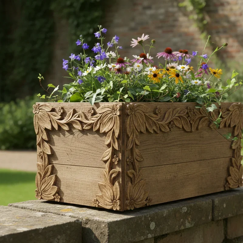 Wooden Flower Box Ideas