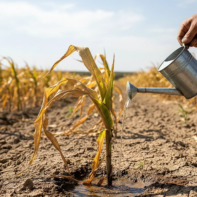 How to Save a Dying Corn Plant