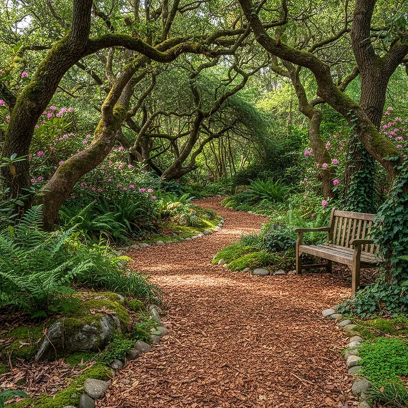 Woodland Garden Path Ideas