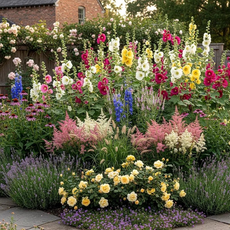 Hollyhock Garden Ideas