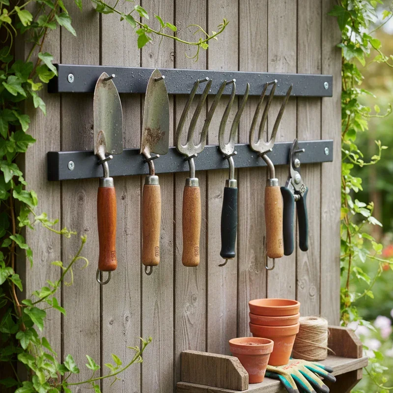 Garden Tool Organization Ideas