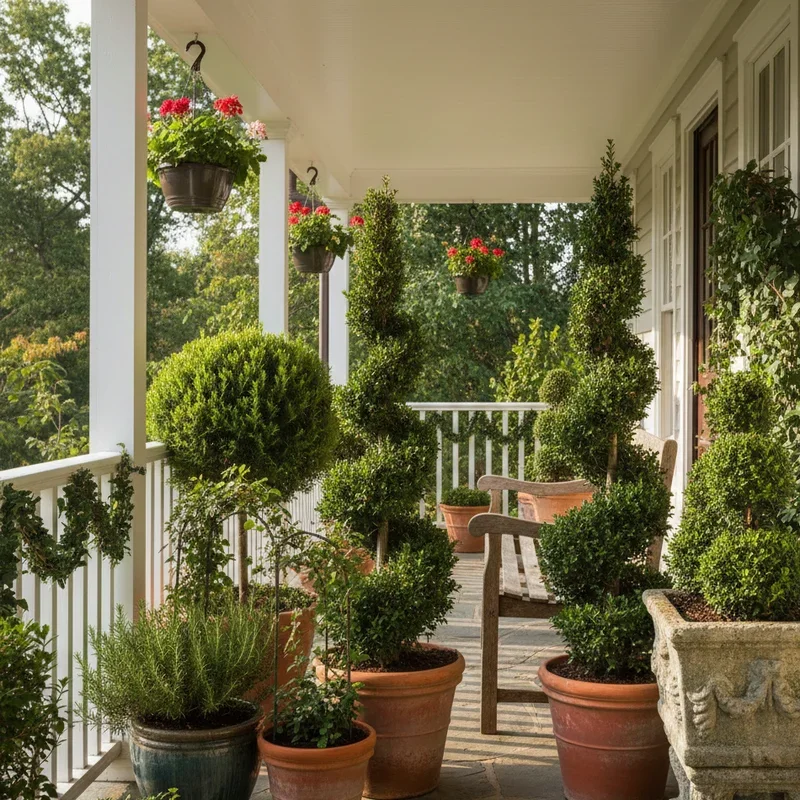 Porch Garden Ideas