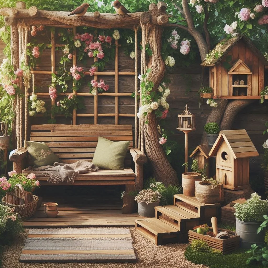 Rustic Garden Color 15 Rustic Garden Ideas for a Natural Look