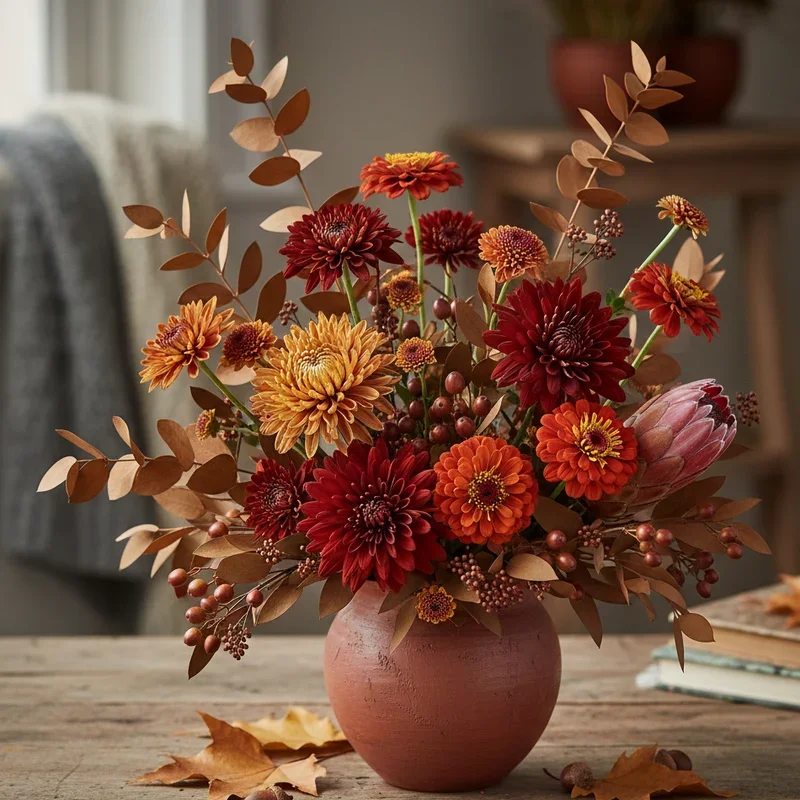 Fall Flower Arrangement Ideas