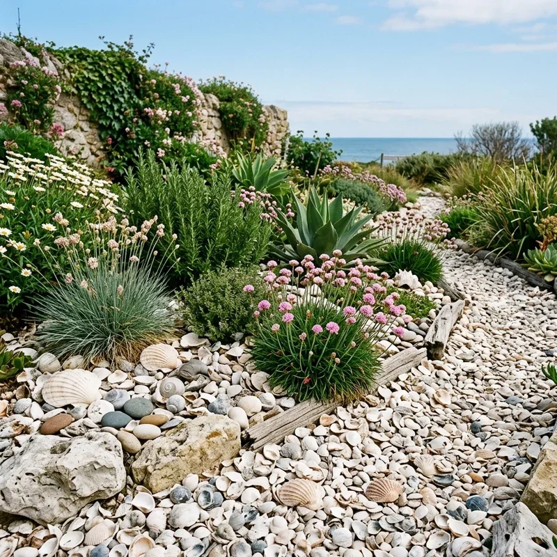 Seashell Garden Ideas