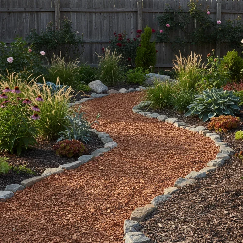 Wood Chip Garden Ideas