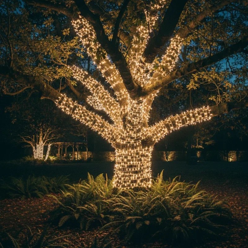 Outdoor Tree Lights Ideas