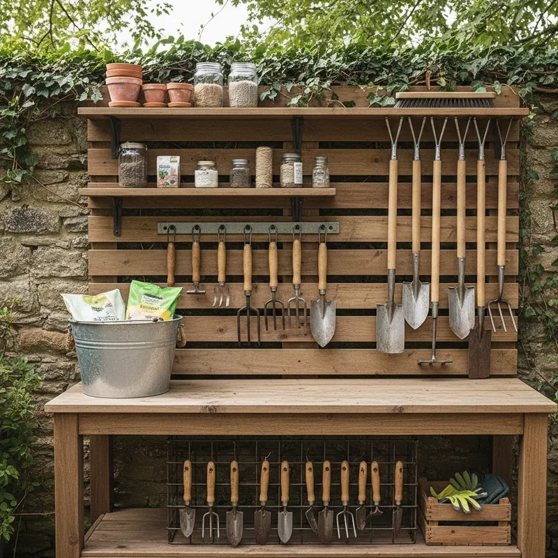 Garden Tool Organization Ideas