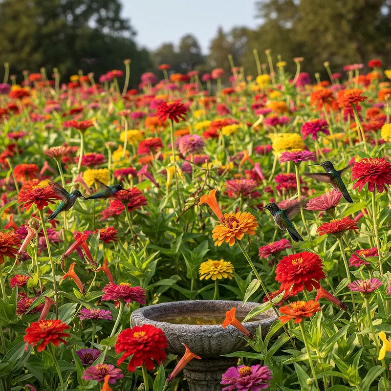 Zinnia Garden Ideas