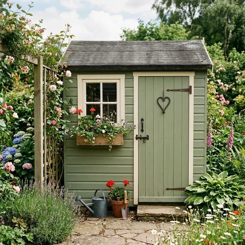 Garden Shed Paint Color Ideas