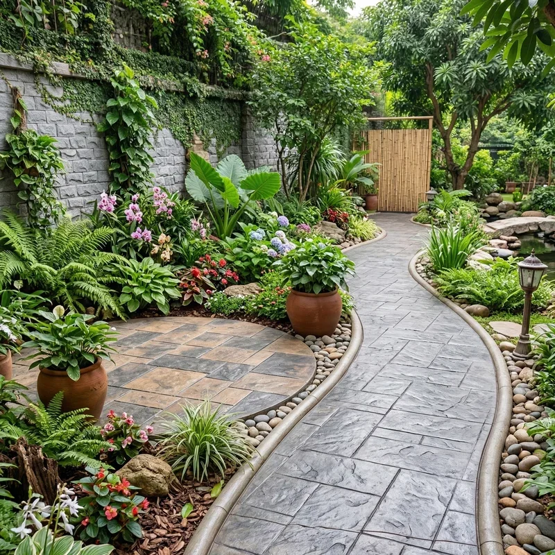 Concrete Garden Ideas