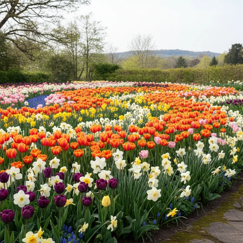 Tulip and Daffodil Garden Ideas
