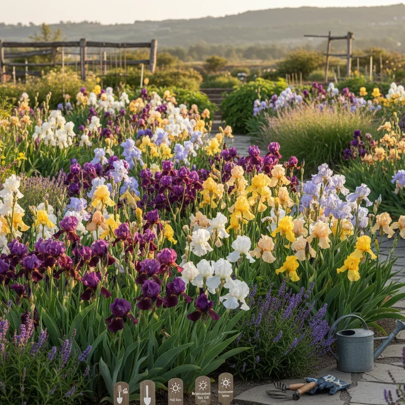 Iris Garden Ideas