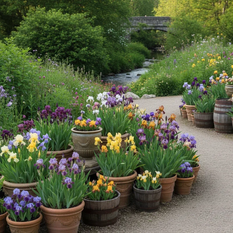 Iris Garden Ideas