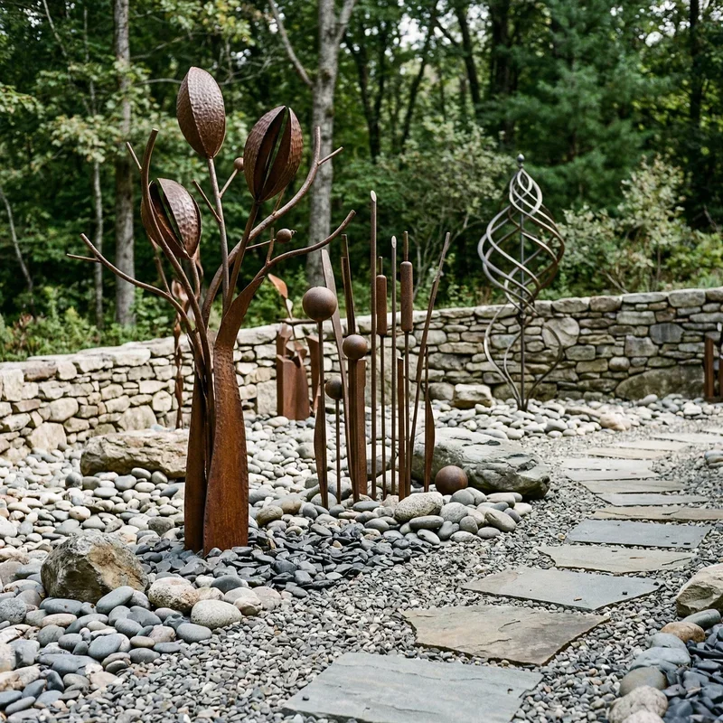 Non-Plant Garden Ideas