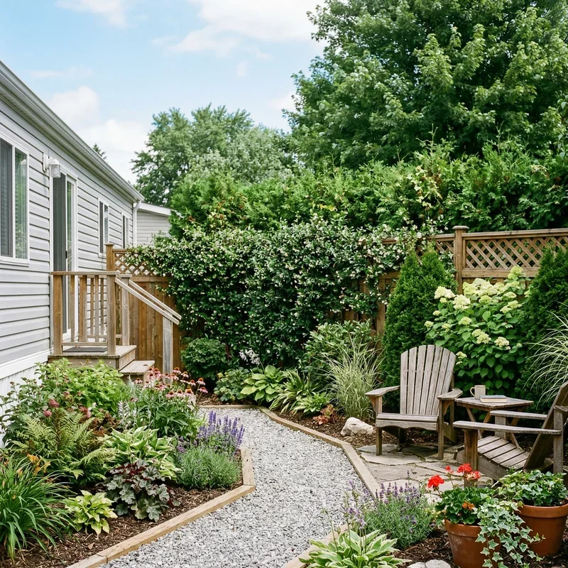 Mobile Home Garden Ideas