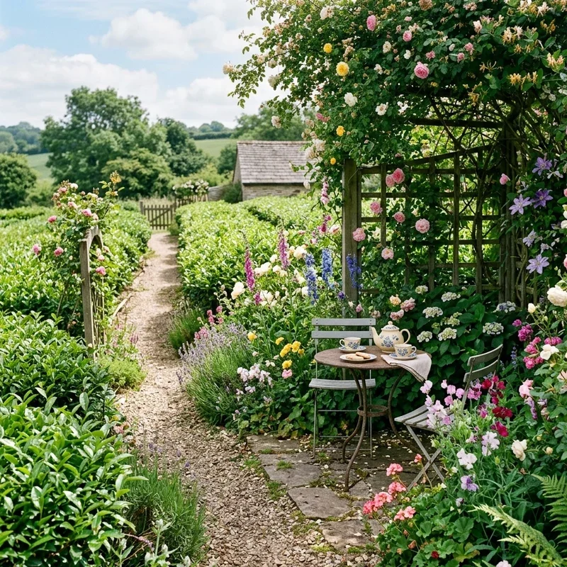 Tea Garden Ideas