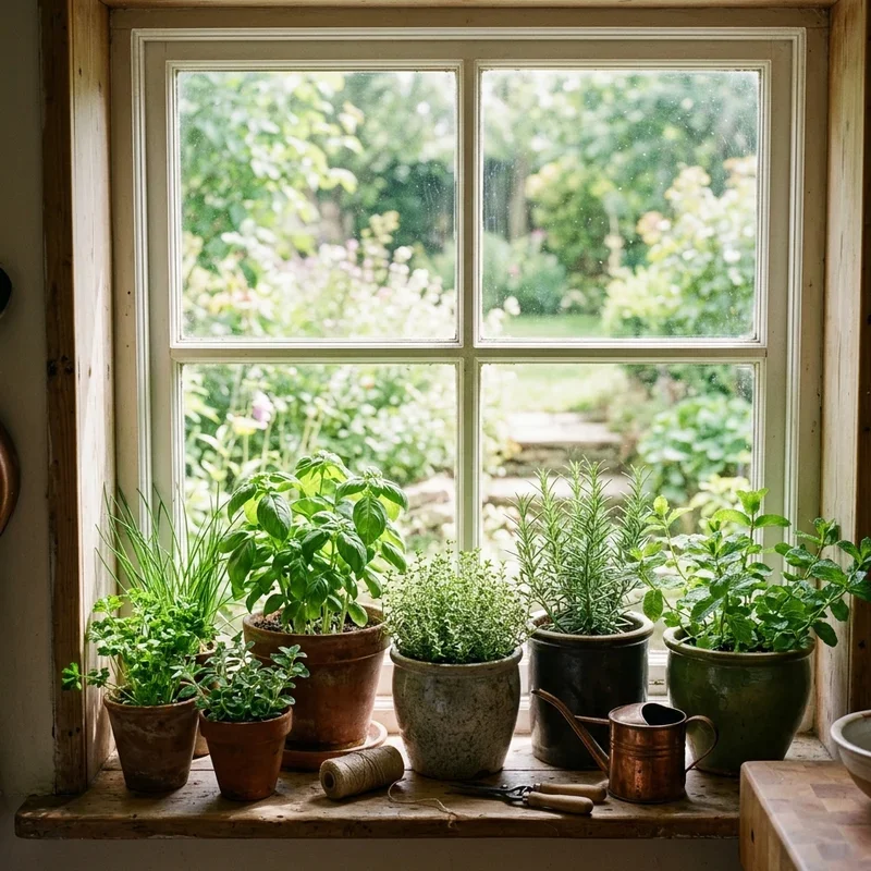 Kitchen Garden Window Ideas