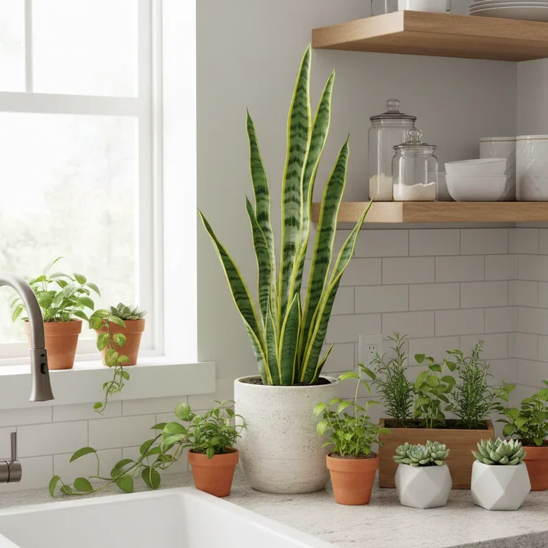 Snake Plant Decor Ideas