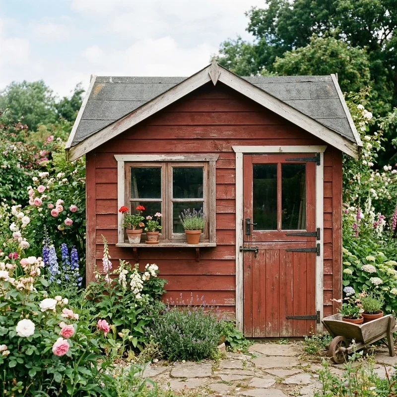 Garden Shed Paint Color Ideas