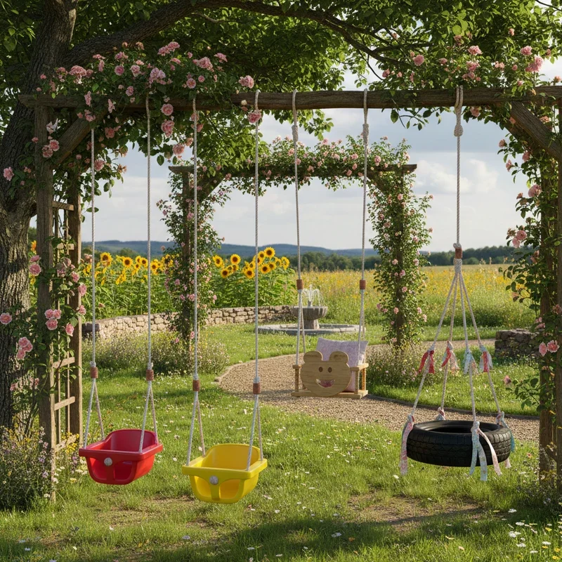 Garden Swing Ideas
