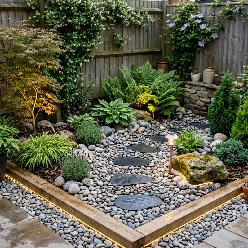 Small Pebble Garden Ideas