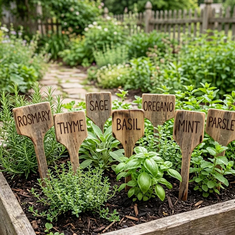 Wood Garden Signs Ideas