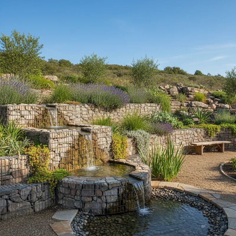 Gabion Garden Ideas