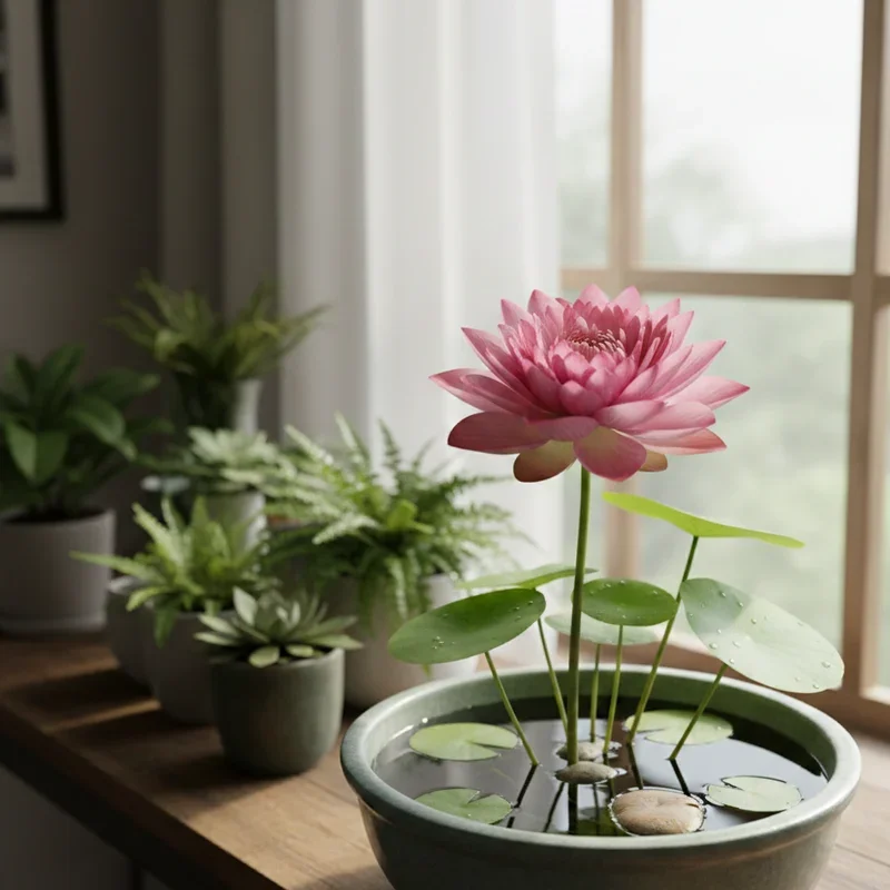 How to Grow a Lotus Flower Indoors