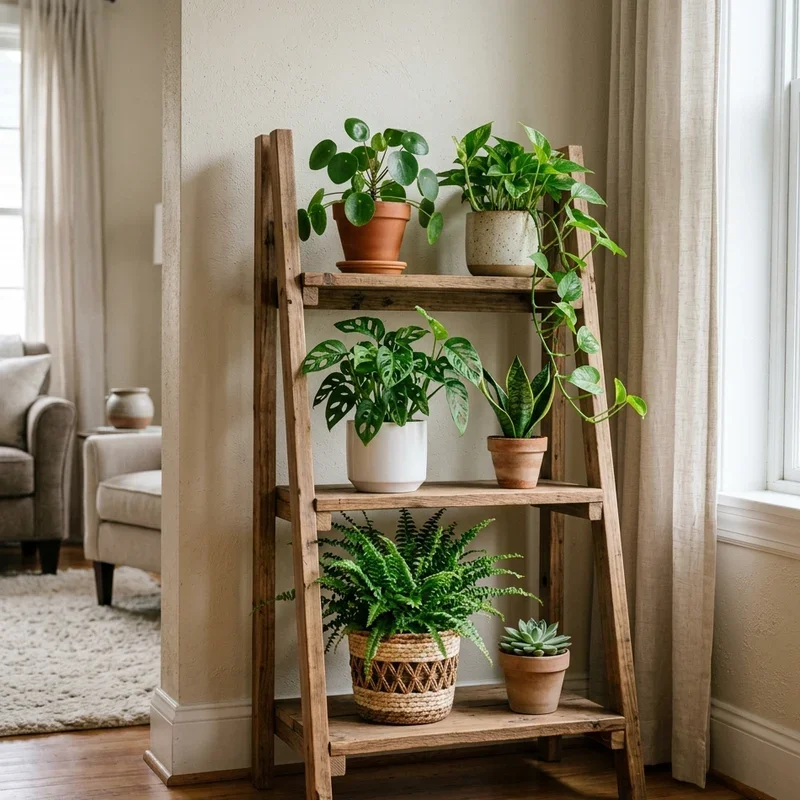 15 Plant Stand Ideas for Stylish Indoor Greenery