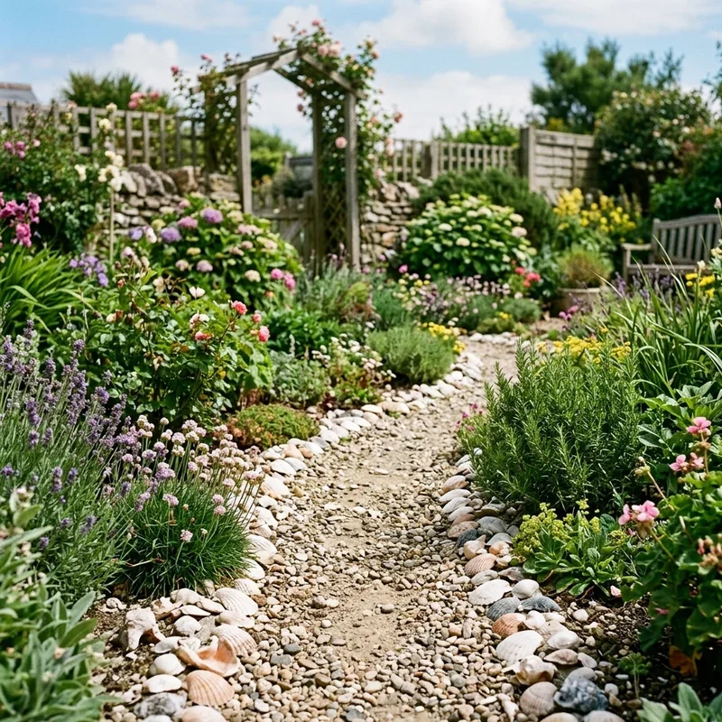 Seashell Garden Ideas