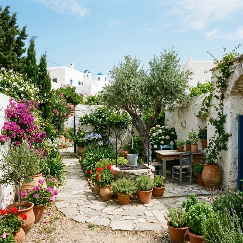 Greek Garden Ideas