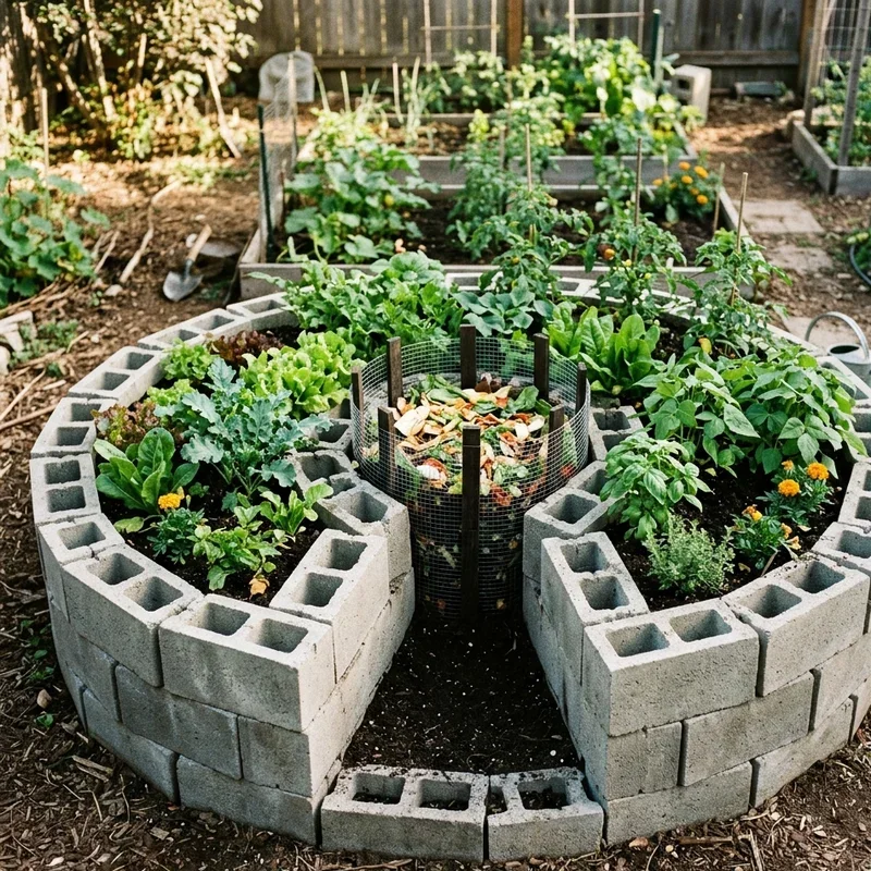 Cinder Block Garden Bed Ideas