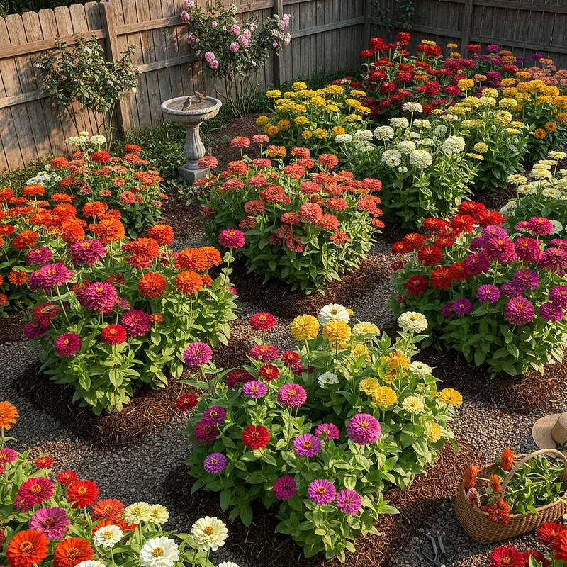 Zinnia Garden Ideas