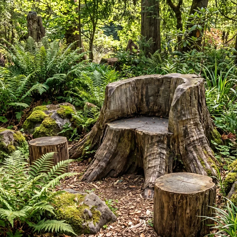 Old Tree Stump Ideas