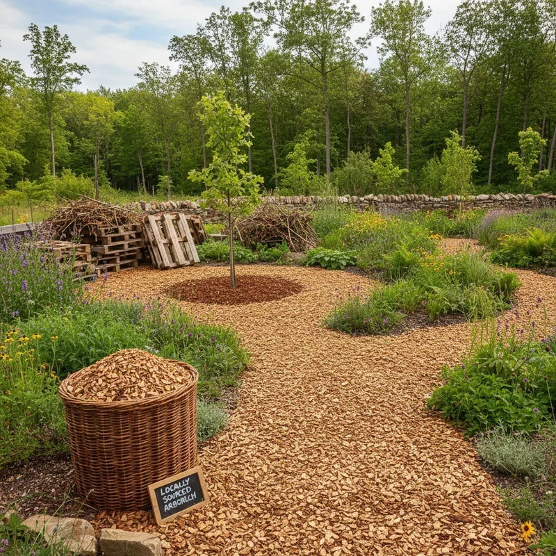 Wood Chip Garden Ideas
