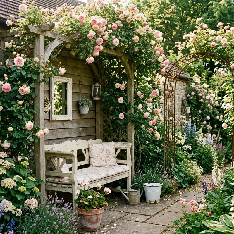 Romantic Shabby Chic Garden Ideas