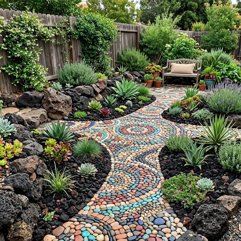 Lava Rock Garden Ideas