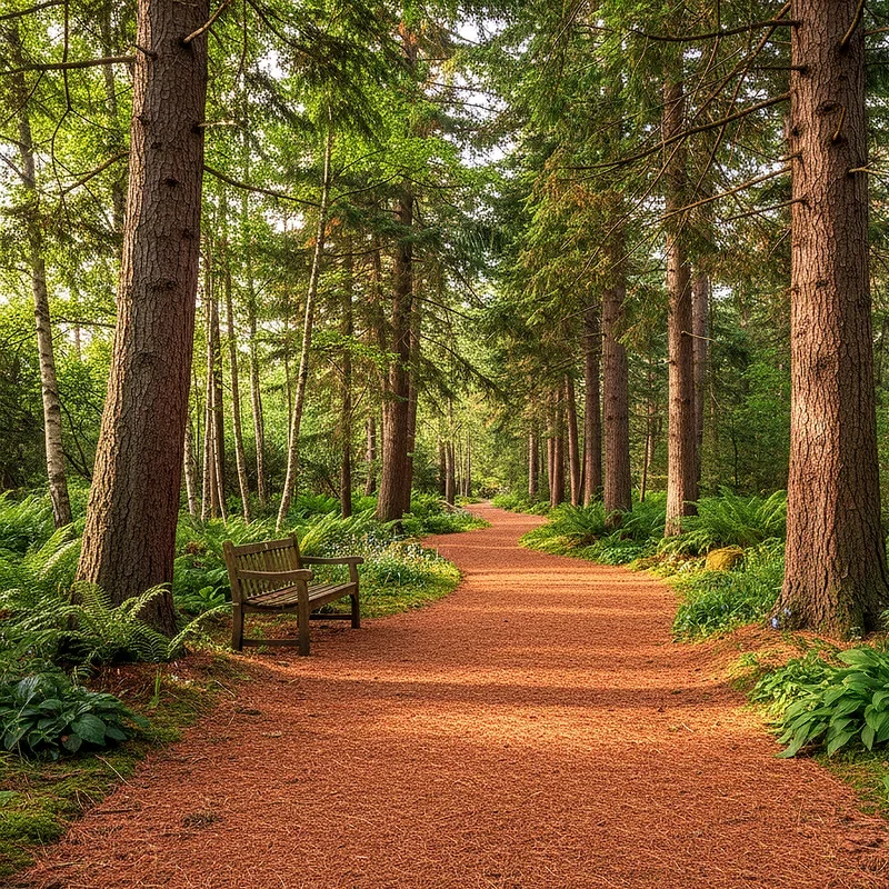 Woodland Garden Path Ideas