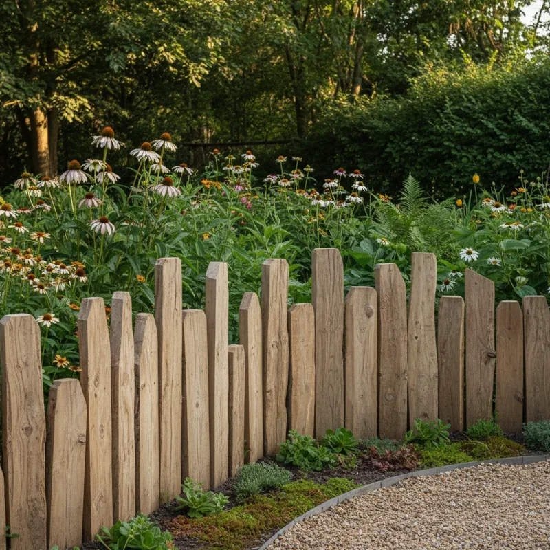 Wood Garden Edging Ideas