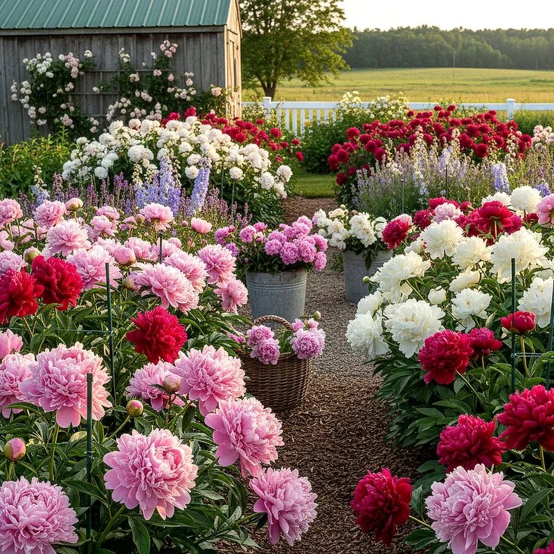 Peony Garden Design Ideas