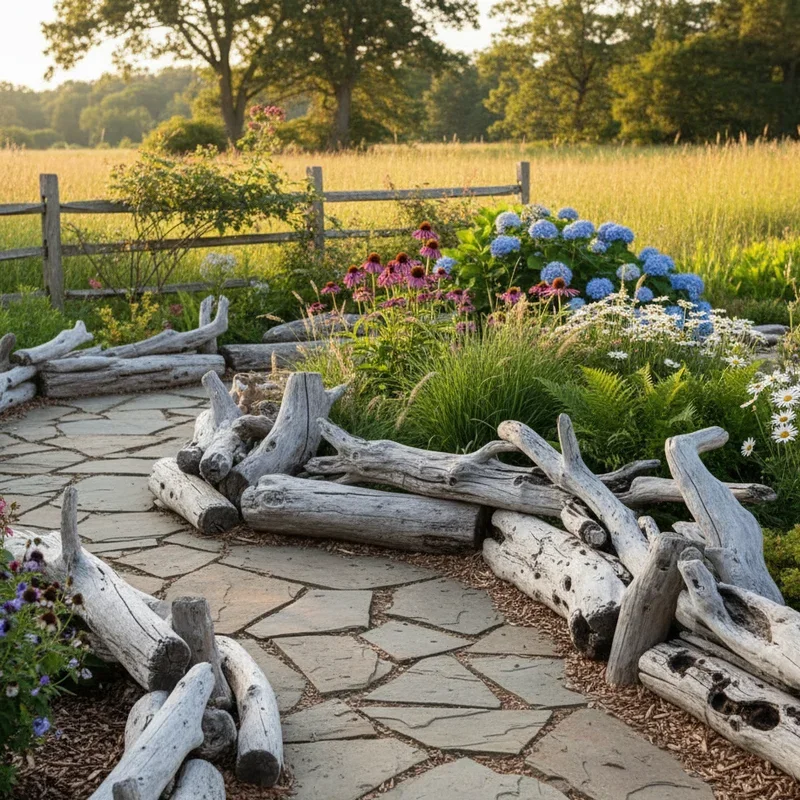 Wood Garden Edging Ideas