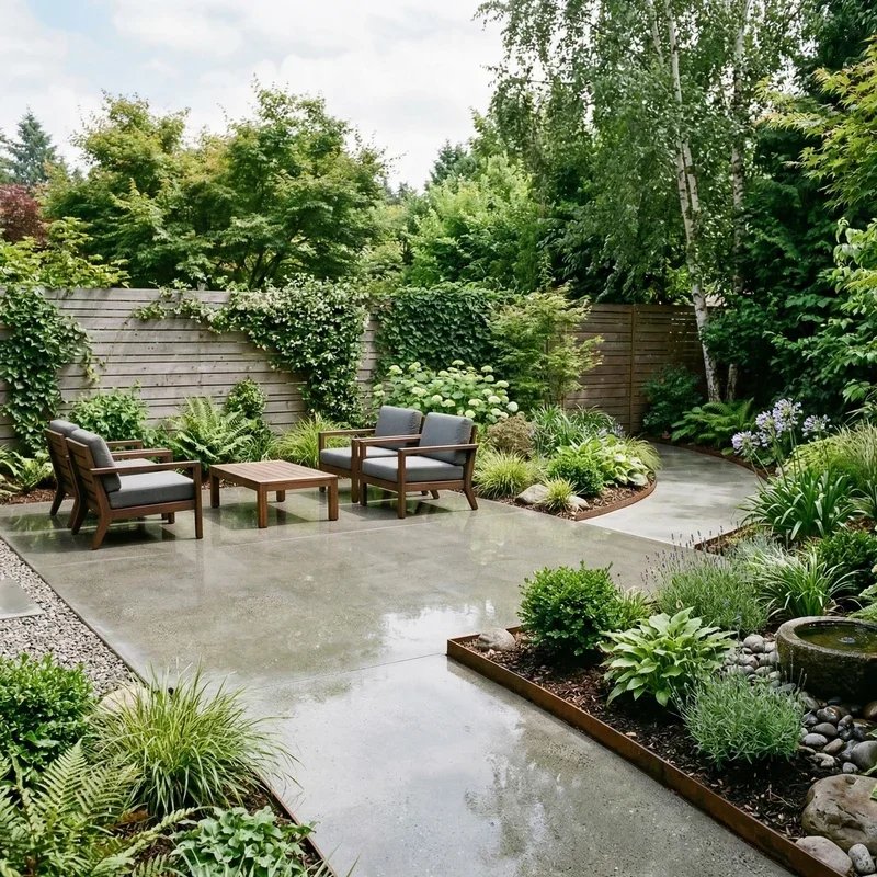 Concrete Garden Ideas