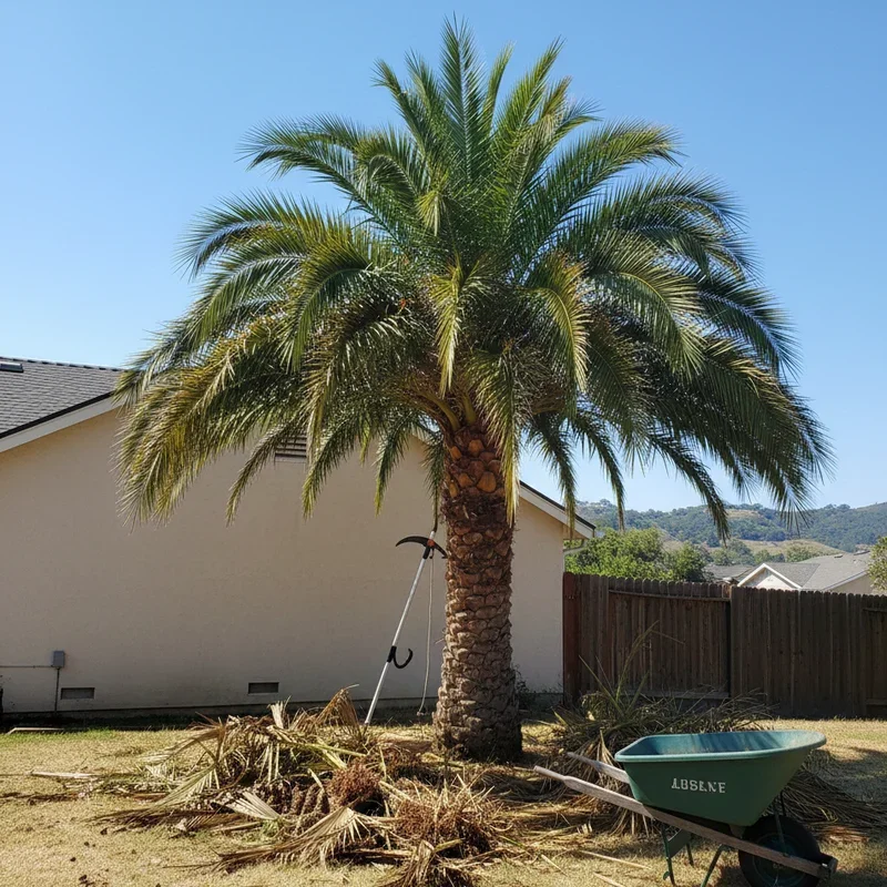 How to Trim a Palm Tree