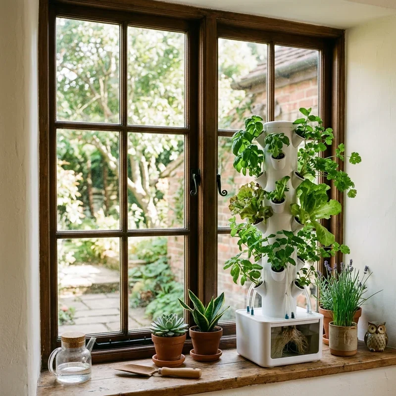 Indoor Window Garden Ideas